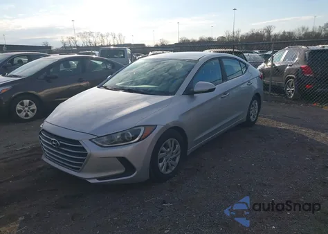 2018 Hyundai Elantra Se from USA, damaged, VIN 5NPD74LF3JH373414